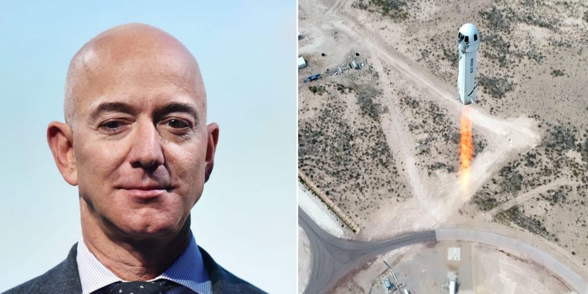 Jeff Bezos' Blue Origin blasted its New Shepard rocket into space for the 15th time, taking it one step closer to launching astronauts