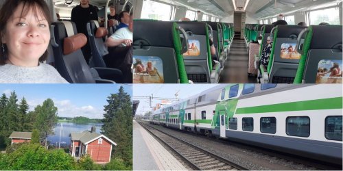 What it's like riding across Finland on a state-owned train that was comfy, cosy, and cost $60 for a three-hour trip