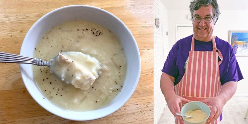 My dad's classic Greek soup is perfect for a sick day — and way better than chicken noodle. Here's how to make it.