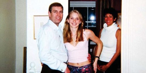 Ghislaine Maxwell's family released a bizarre staged photo in an apparent attempt to discredit accusations of sexual abuse against Prince Andrew