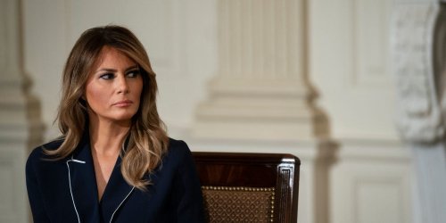 Melania Trump teases another Trump presidency, saying 'never say never' when asked if she'd live in the White House again