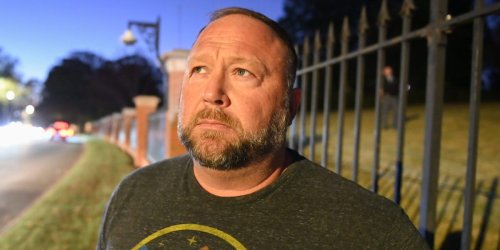 Alex Jones' wife said she is 'unaware' and 'upset' her husband sent a nude photo of her to Roger Stone