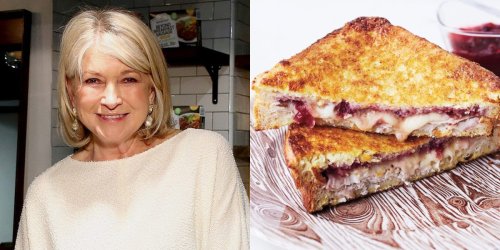 Martha Stewart fans are loving her recipe for a leftover turkey sandwich that looks like a Thanksgiving grilled cheese