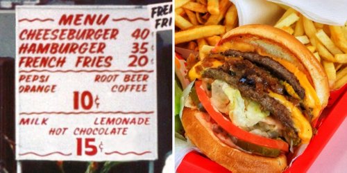 THEN AND NOW: How fast-food menus have changed over time