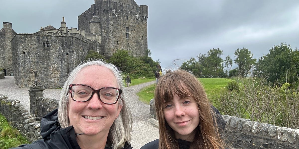 I took my teen on a group tour in Scotland. I worried she'd be out of place, but she proved how grown-up she is.