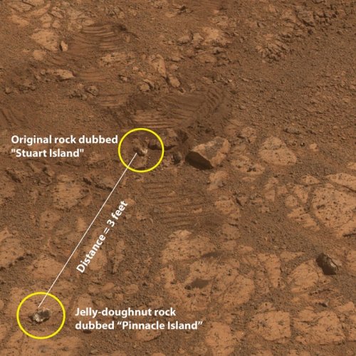 NASA Has Determined Where The Mysterious Jelly-Doughnut Rock On Mars Came From