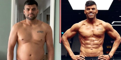 A cardiologist shares how he got fit and lost 30 pounds with strength training and a high-protein vegan diet