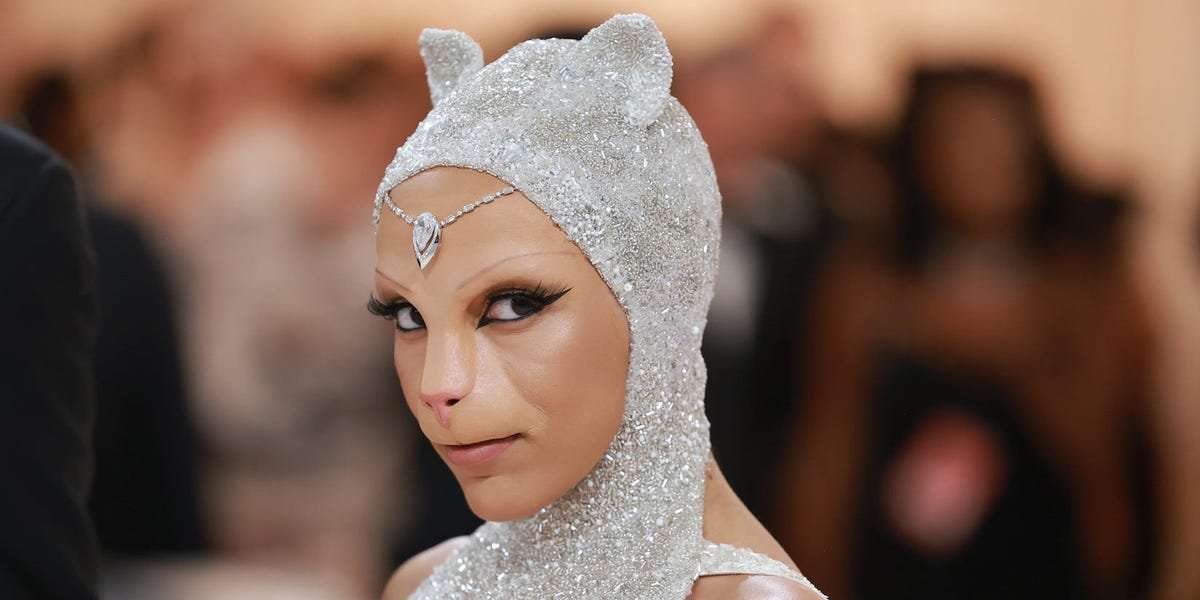 At the Met Gala: Cats, a cockroach, and Karl Lagerfeld