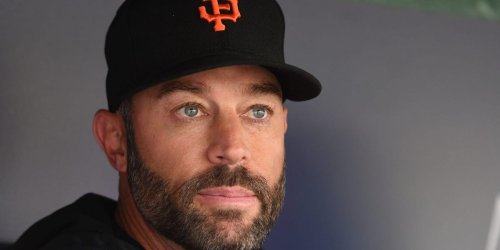 San Francisco Giants Manager says he won't stand on the field for the national anthem until he 'feels better about the direction of the country' after Texas school shooting