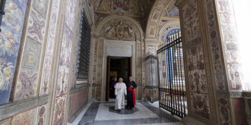 See inside the pope's official residence, an expansive apartment with nearly a dozen rooms