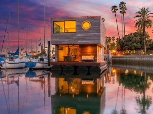 See inside this chic, 1970s Santa Barbara houseboat named Thomas Jefferson that can be yours for $4.9 million