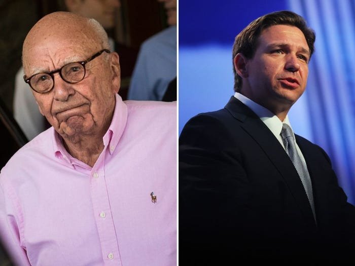 The Murdochs are starting to lose faith in Ron DeSantis' chances of crushing Trump