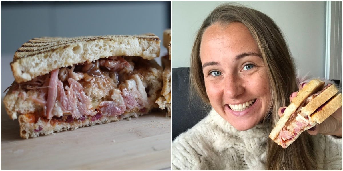 I tried Starbucks' new holiday sandwich inspired by the 'Moist-Maker' in 'Friends,' and it exceeded my expectations
