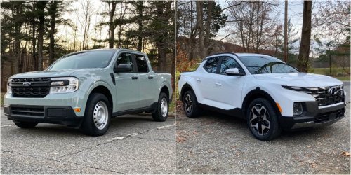 I drove 2 of America's smallest pickup trucks. Here's how the Ford Maverick and Hyundai Santa Cruz stack up.