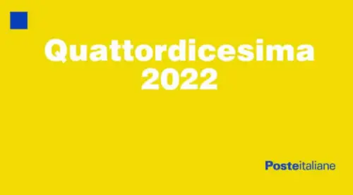 Quattordicesima Poste Italiane 2022 - Calendario Pagamento