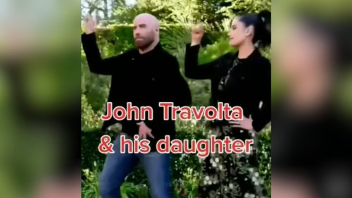 John Travolta Proves He Still Has His “Saturday Night Fever” Moves In Cute Throwback Dance With Daughter