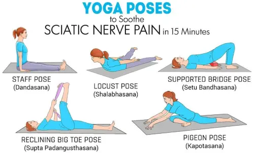 sciatic nerve stretches yoga