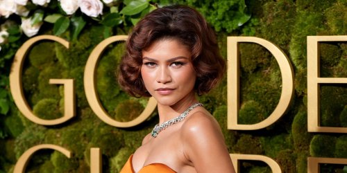 Zendaya Stuns in a "Naked," Thigh-Baring LBD for Latest Campaign