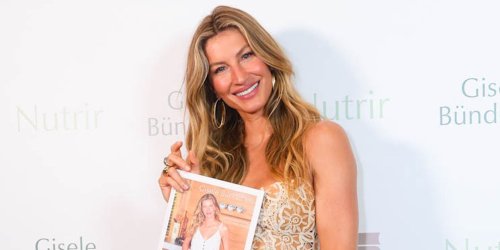 Gisele Bündchen Just Made a Lace Cutout Dress with Visible Underwear Elegant
