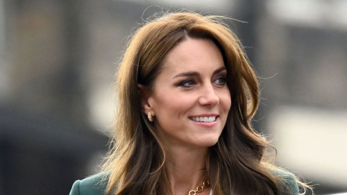 Kate Middleton Kicked Off the Official Start of Fall in an Emerald Green Pantsuit