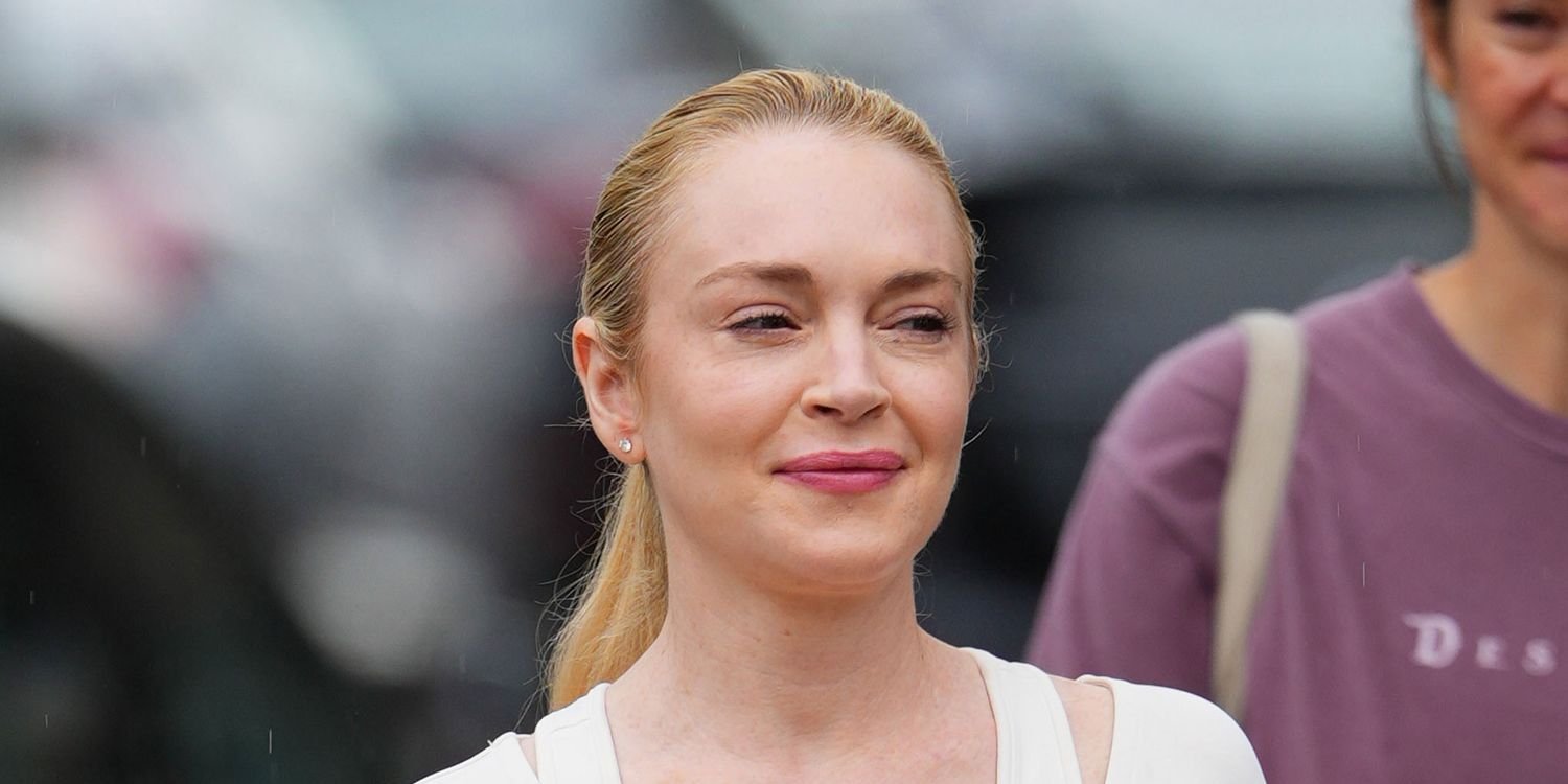 Lindsay Lohan Wore the Comfy Podiatrist-Approved Salomon Sneakers Bella Hadid Also Wears