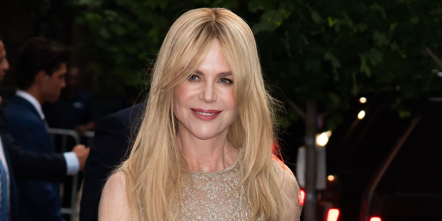 Nicole Kidman Dances at a Club in a Plunging LBD for Latest Appearance