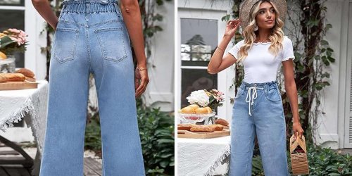 My 61-Year-Old Mom Bought These Flattering $42 Jeans the Second She Saw Them