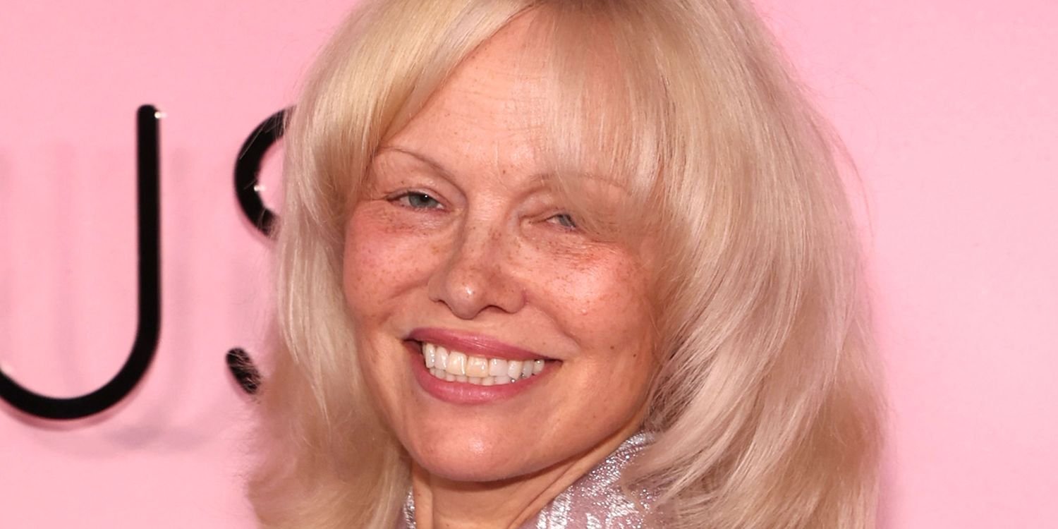 Pamela Anderson’s Healthy Strands Are Thanks to a Smoothing Serum She Calls “Skin Care for Hair”