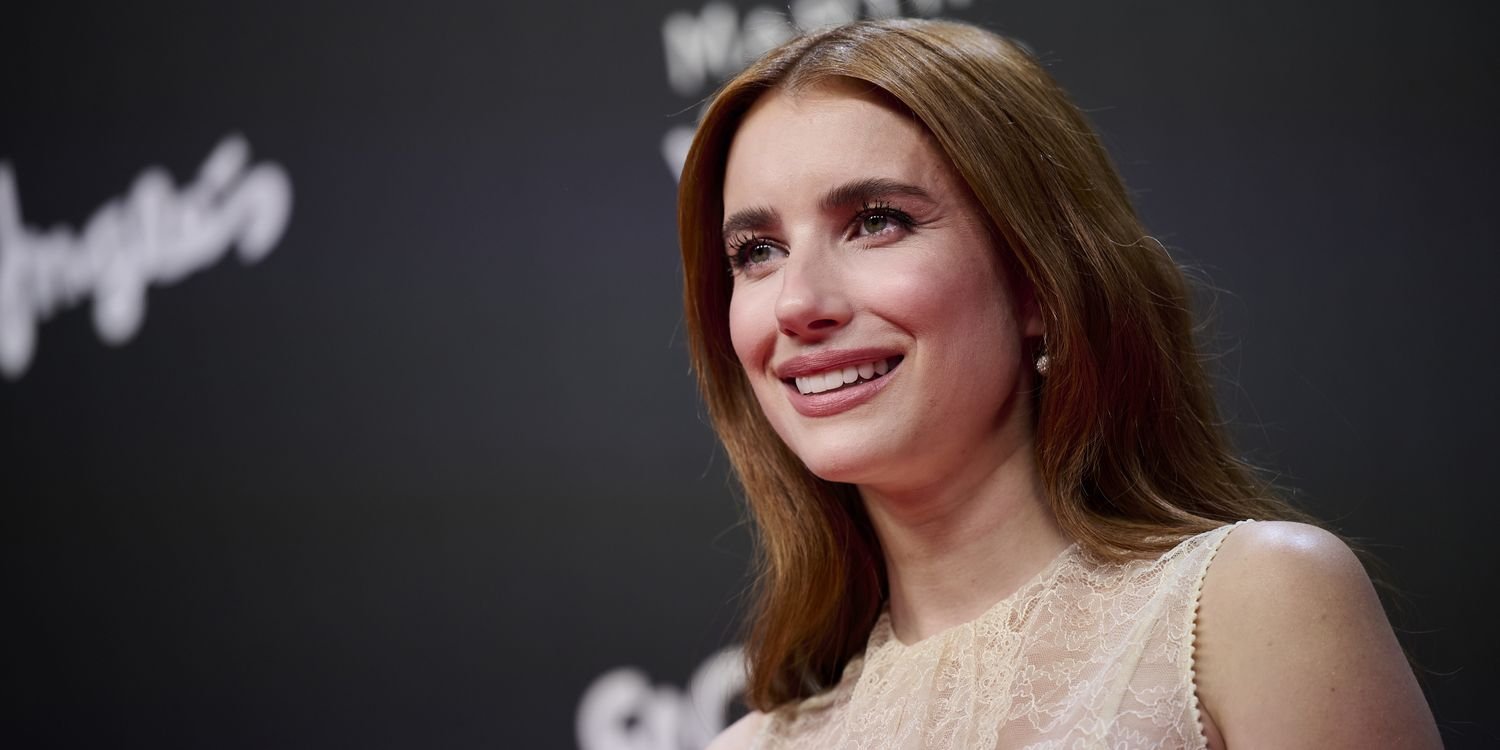 Emma Roberts Puts a Disco Spin on Bridal Dressing in Semi-Sheer White Tulle Gown for Wedding After-Party