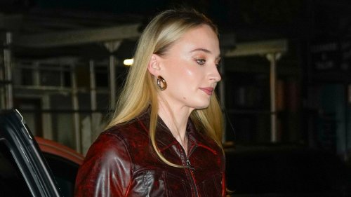 Sophie Turner Put a Sexy Spin on 'Matrix' Dressing for Fall