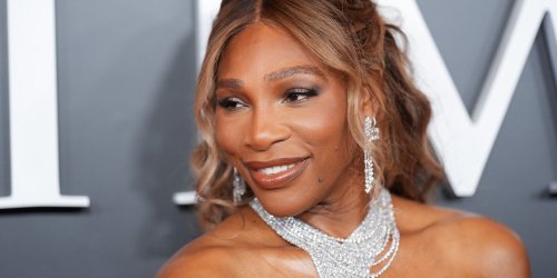 Serena Williams's Dramatic Off-the-Shoulder Gown Is Covered in Cutouts