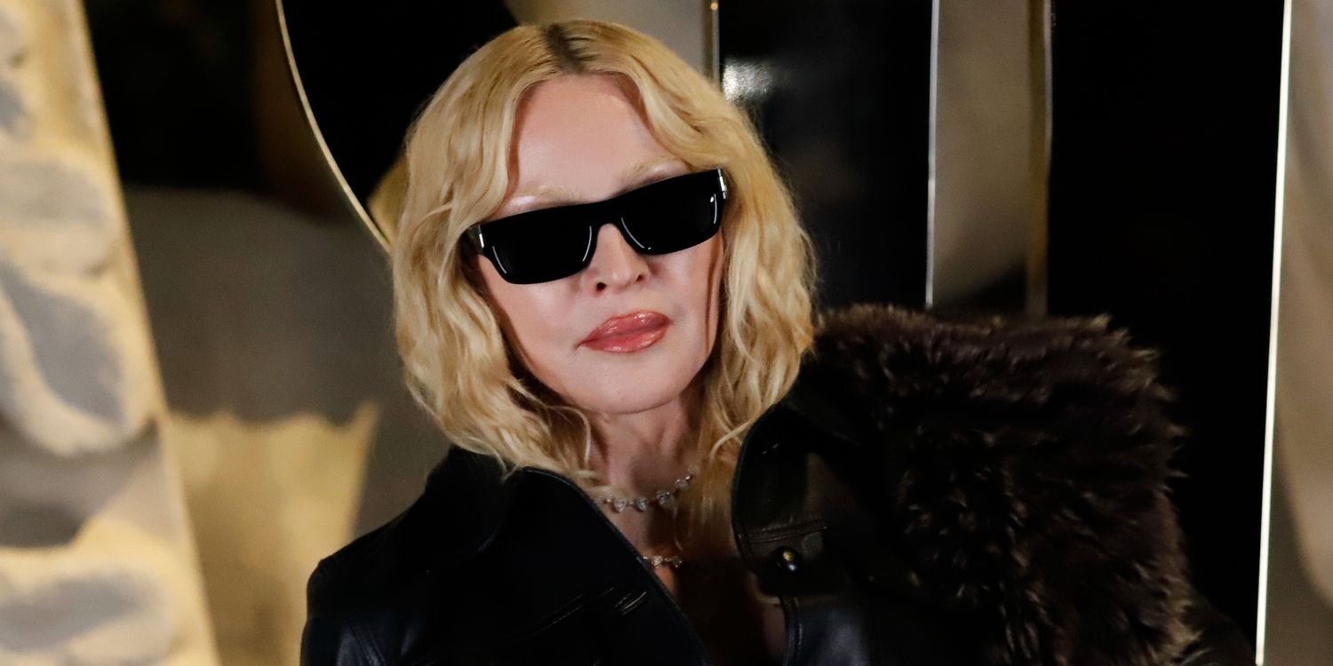 Madonna, 67, Puts a Gothic Spin on Lingerie in a Daring Lace-Trimmed Black Corset and Fishnets