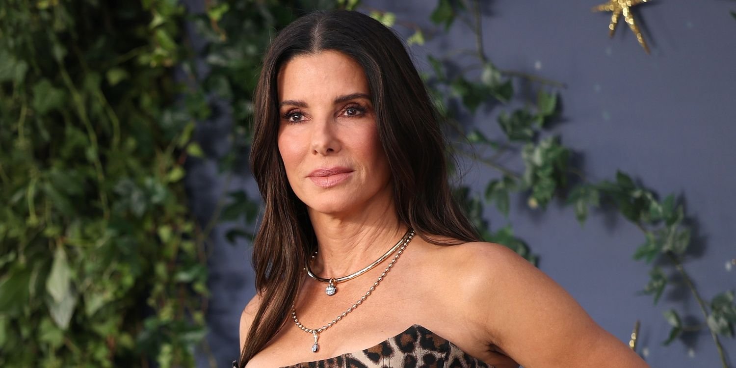 Sandra Bullock Takes a Walk on the Wild Side in Strapless Corset Dress for First Film Premiere in 4 Years