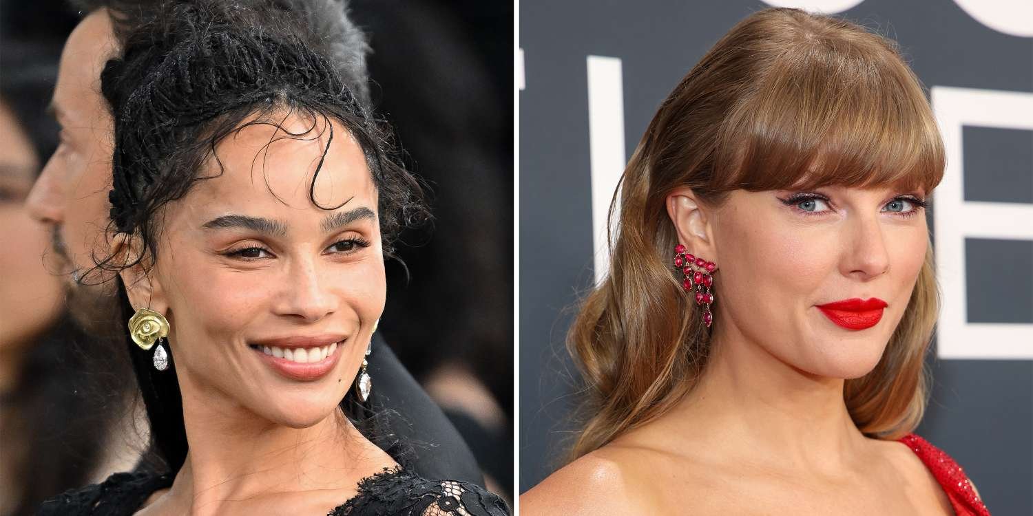 Zoë Kravitz Wows in Beaded Sheer Dress to Go Solo at Taylor Swift and Travis Kelce's Wedding