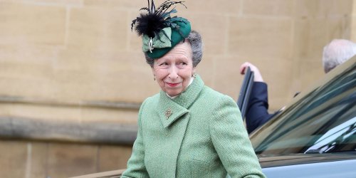 Princess Anne Paired a 135-Year-Old $260,000 Royal Choker With a Paisley Dress From the '70s