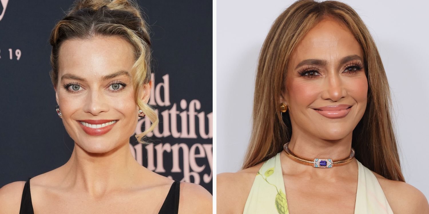 Margot Robbie Gave a Masterclass on How to Style Flare Jeans With These Jennifer Lopez-Worn Pants