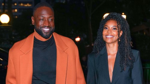 Gabrielle Union's Sexy Take on Menswear Includes a Baggy Blazer with Nothing Underneath