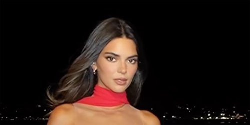 Kendall Jenner's Tiny Naked Dress Included Petal Pasties