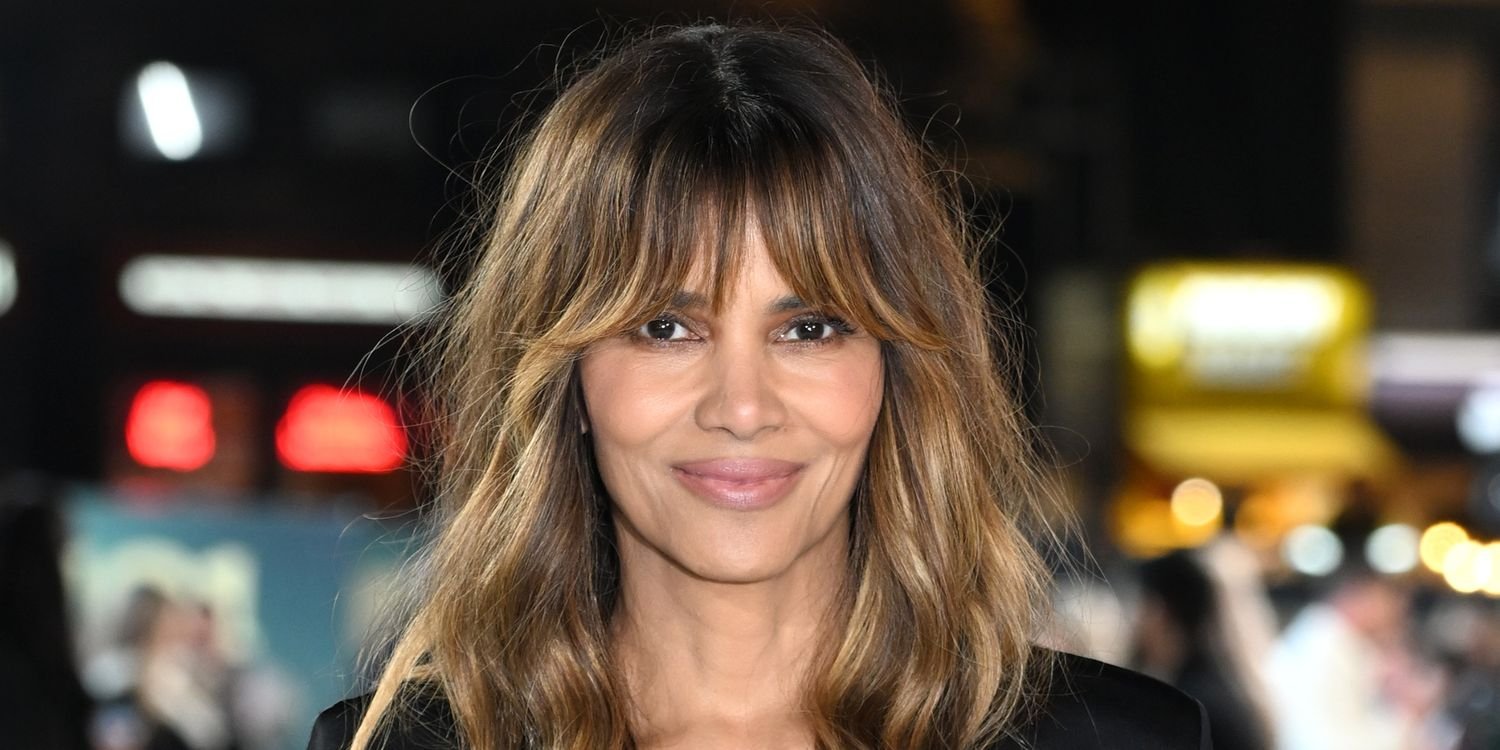 Halle Berry Lounges by the Pool in a See-Through White Goddess Dress That’s Totally Backless After Ringing In Her 60th B