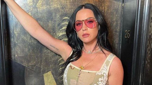 Katy Perry Transported Us Back to the 2000s With Her Camo Cargo Pants and Matching Corset