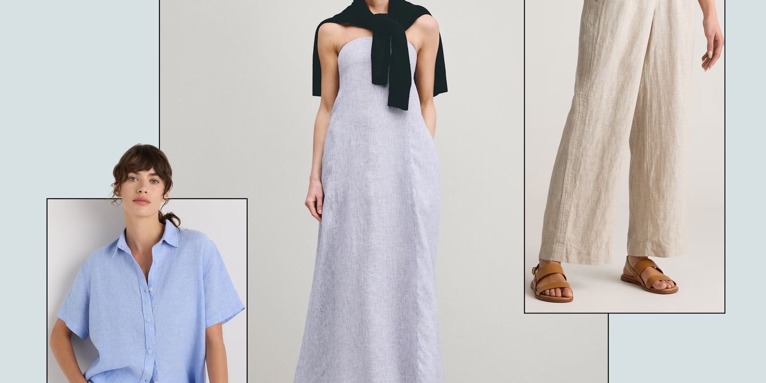 Quince's Breeziest Edit Includes Linen Pants, Dresses, and Comfy Sets—I'm Eyeing 15 Summer Staples