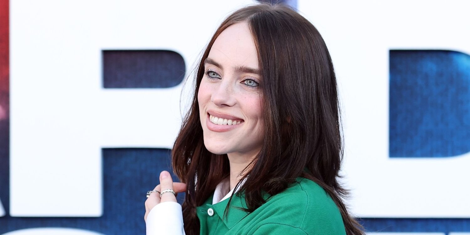 Billie Eilish Stuns in Off-the-Shoulder Corset Dress and Bold Lipstick While Officiating Brother Finneas’s Wedding