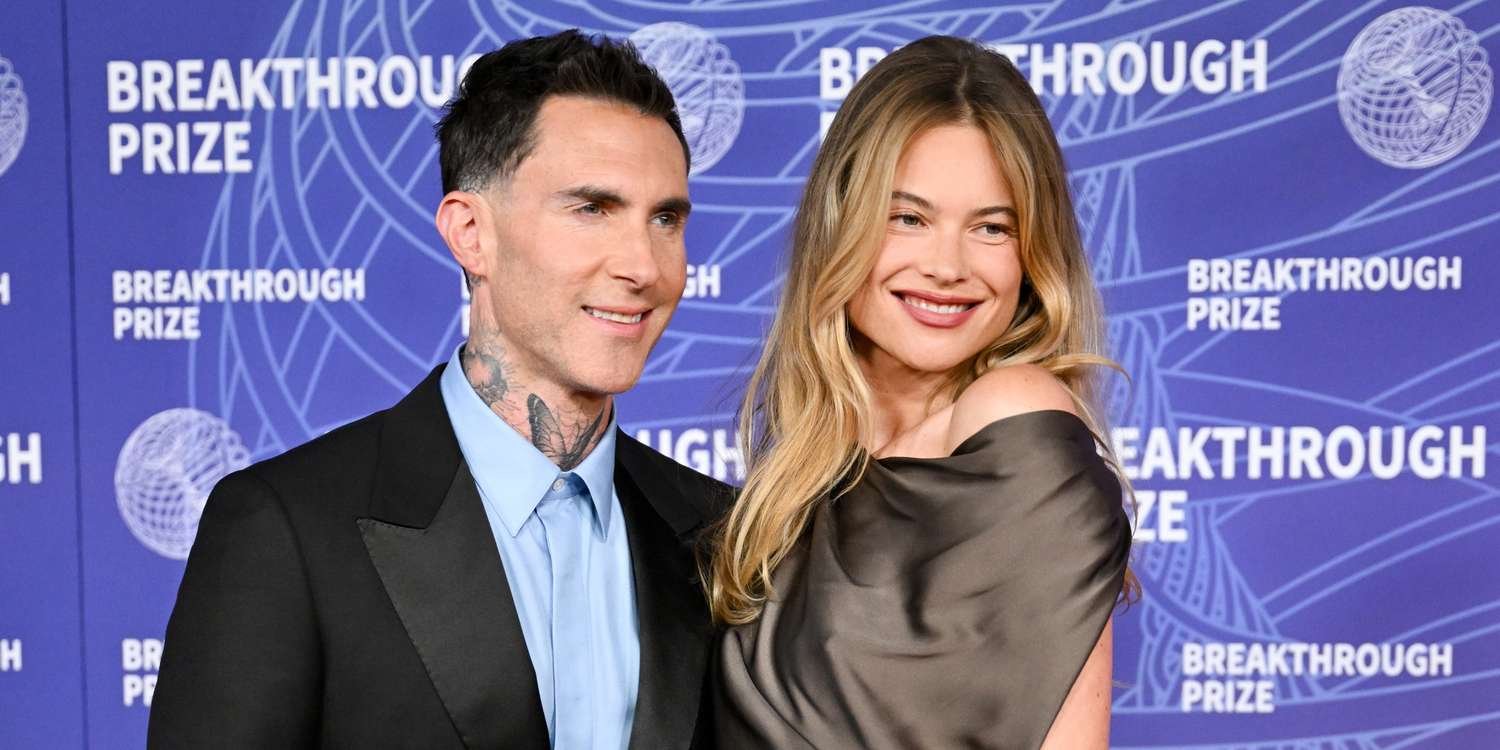 Adam Levine Gives Glimpse of 3-Year-Old Son’s Long Blonde Hair and Shaved Undercut in Rare Family Photo With Behati Prin