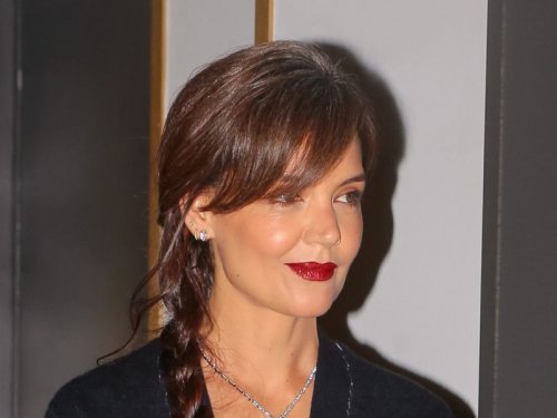 Katie Holmes Put a Sexy Spin on This Classic Grandma Staple