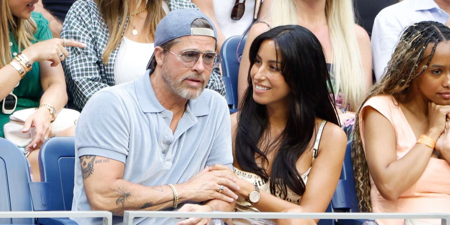 Brad Pitt, 62, and Girlfriend Ines de Ramon, 33, Cozy Up at the U.S. Open During PDA-Packed Date