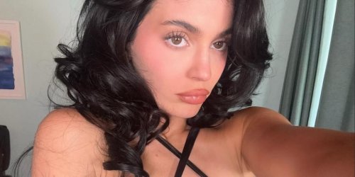 Kylie Jenner Divides Fans Saying She'd Wear a Plunging Latex Dress for Her Kids' School Pickup