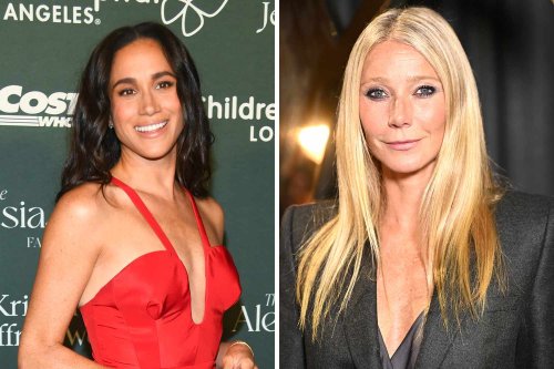 Meghan Markle Makes Unexpected Cameo on Gwyneth Paltrow’s Instagram, Eating Pie and Squashing “Beef”