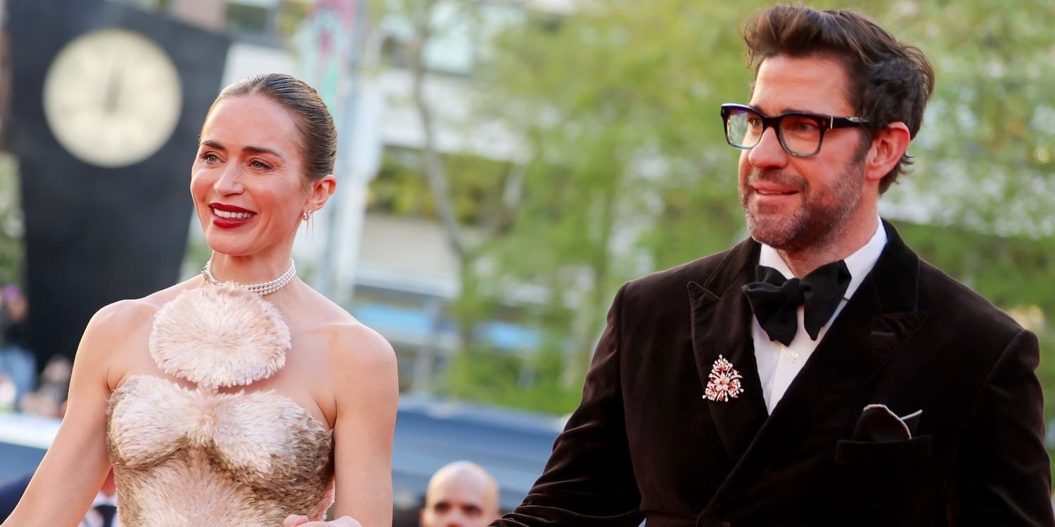 Emily Blunt and John Krasinski Enjoy a Rare Public Outing With Daughters Hazel, 12, and Violet, 10