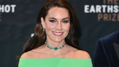 Kate Middleton Wore a Rented Dress with Princess Diana's Emerald Choker to the Earthshot Awards