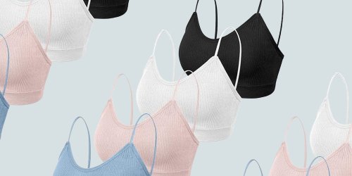 Shoppers are Ditching Their “Real Bras” Thanks to These $7 Apiece Cami Bralettes